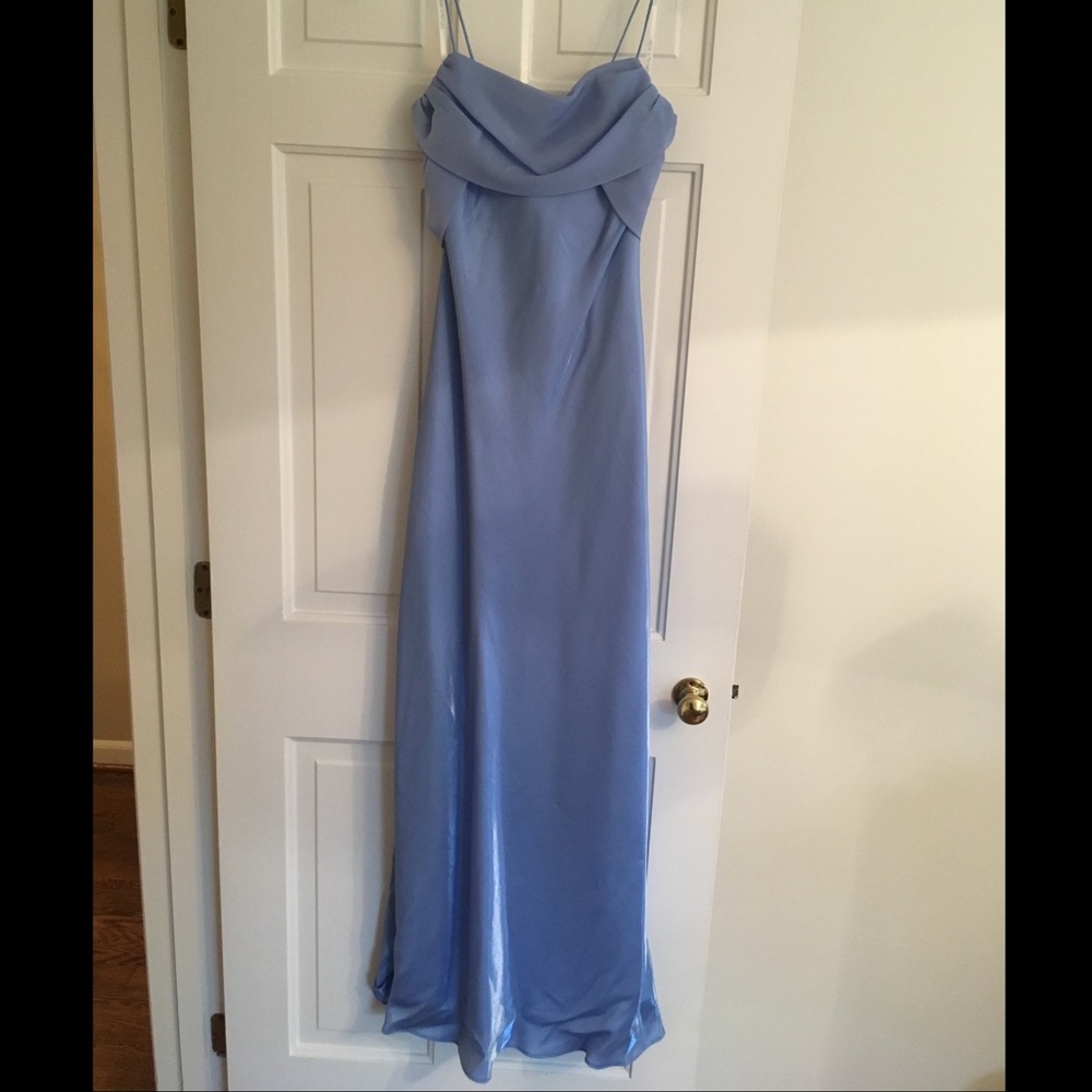 COPY - Gorgeous Betsy & Adam blue gown, size 8